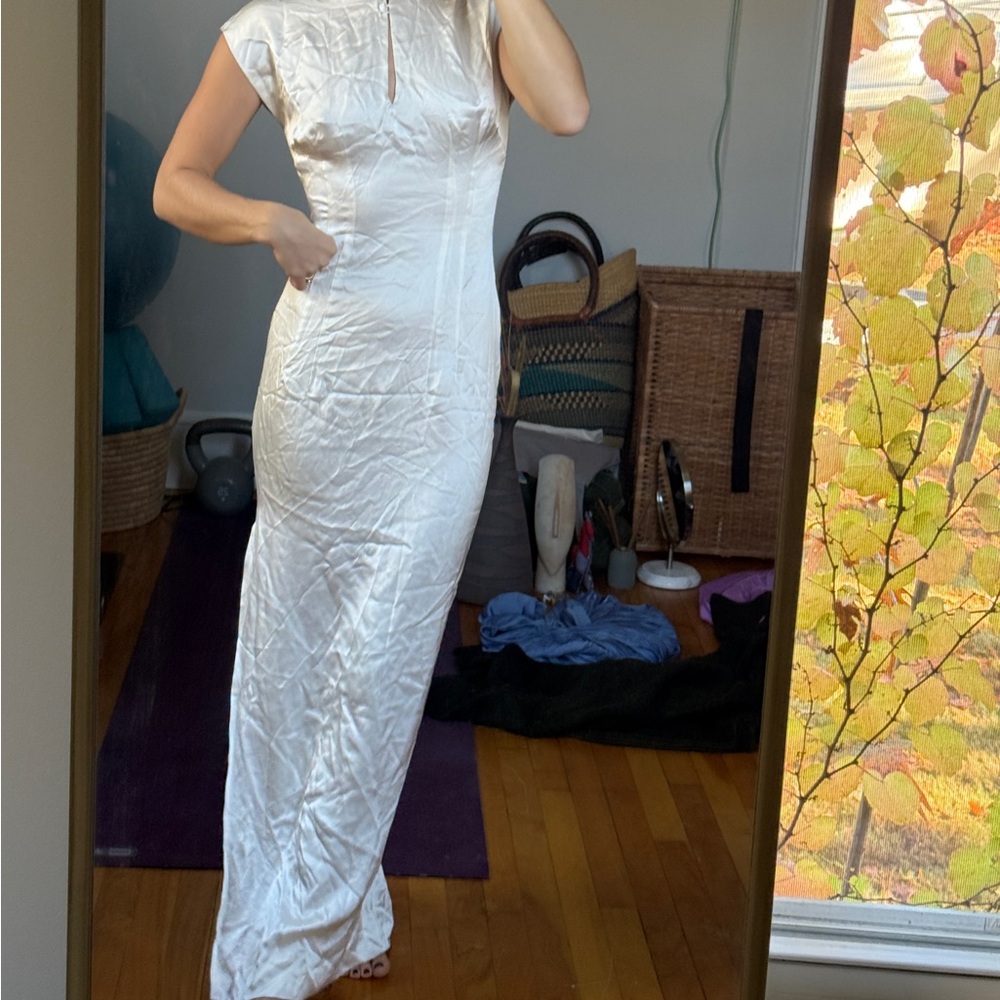 Pamela Barish Vintage silk White Dress - Picture 2 of 4